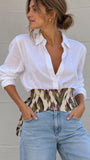 FAJIN CON ESTAMPADO IKAT