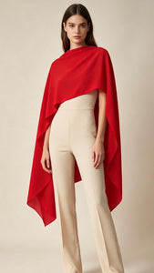 CAPA DE GASA ROJA