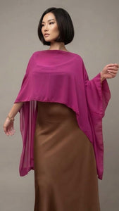 CAPA DE GASA ROSA FUCSIA