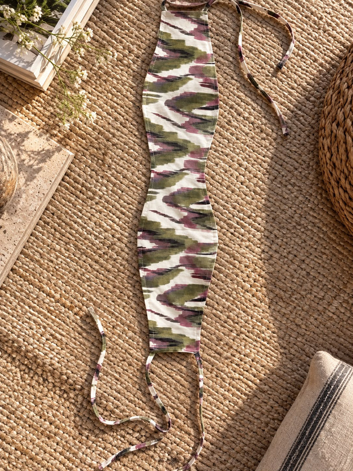 FAJIN CON ESTAMPADO IKAT