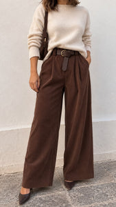 PANTALON DE PANA MARRÓN