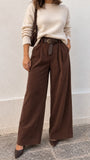 PANTALON DE PANA MARRÓN