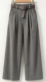 PANTALON DE PANA GRIS