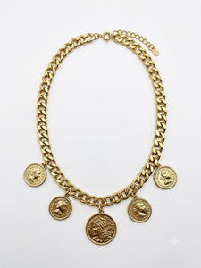 CADENA MONEDAS INDIO